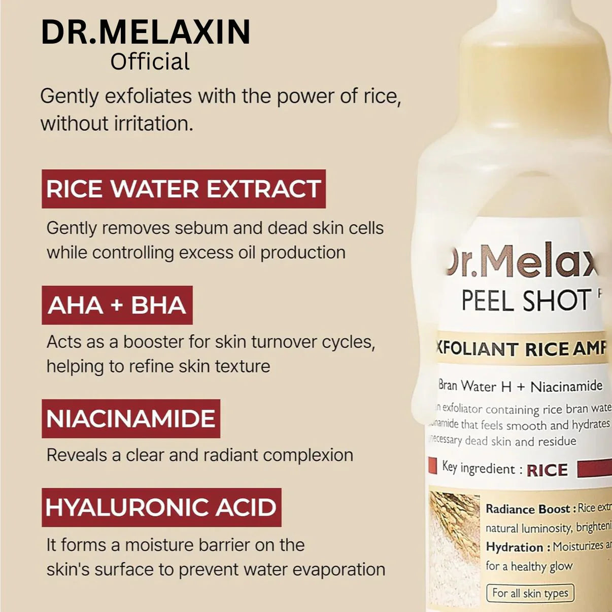 Exfoliating Rice Peel Shot